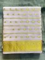 Exquisite Pure Bengaluru Silk Crepe Saree | 1000 Butta | TS0027002