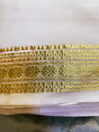 Exquisite Pure Bengaluru Silk Crepe Saree - Rudrakshi